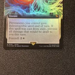 MTG Ultimate Magic: Holy 110 Extended Art Foil Rare Final Fantasy FIC - Image 2