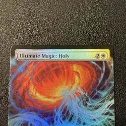 MTG Ultimate Magic: Holy 110 Extended Art Foil Rare Final Fantasy FIC - Image 3