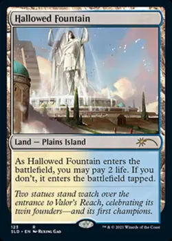 [1x] Hallowed Fountain Near Mint, English Secret Lair MTG Magic - Image 1