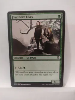 Fyndhorn Elves - Commander Legends (CMR) - Magic: The Gathering - MTG - NM - Image 1