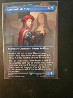 Leonardo da Vinci (Borderless) Universes Beyond: Assassin's Creed Regular - Image 1