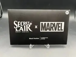 Magic the Gathering Secret Lair x Marvel Black Panther Rainbow Foil Edition MTG - Image 1