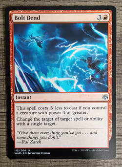 MTG ~ Bolt Bend ~ War of the Spark (115/264) ~ Regular English Uncommon ~ NM - Image 1