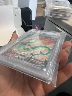Pokemon TCG Serperior V (Full Art) Silver Tempest 170/195 Holo Ultra Rare PSA 10 - Image 4