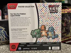 Pokemon TCG Scarlet & Violet 151 Factory Sealed Poster Collection Box!!! 820650853166 - Image 3