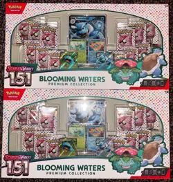 LOT OF 2 Pokemon Scarlet & Violet 151 Blooming Waters Premium Collection - Image 1