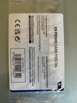Sealed Yveltal 088/132 Reverse Holo Mega Evolution Pokemon GAMESTOP PROMO - Image 2