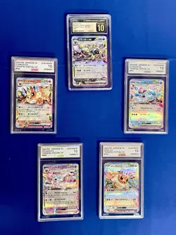 Pokemon Terastal Festival Eeveelutions Lot of 5 -CGC Pristine & AGS legendary 10 - Image 1