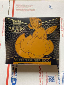 Pokemon TCG Shining Fates ETB Elite Trainer Box Factory Sealed VERY CLEAN - Image 1