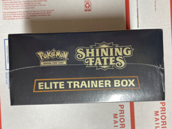 Pokemon TCG Shining Fates ETB Elite Trainer Box Factory Sealed VERY CLEAN - Image 5