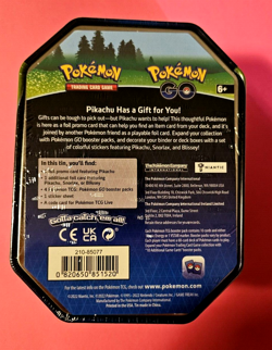 Pokemon GO Tin (Blissey) Factory Sealed Tin, Undamaged Mint & boxed shipping! 820650851520 - Image 2