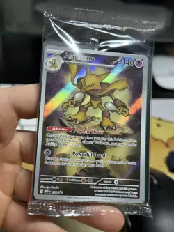Alakazam 009 Black Star Promo 2025 Pokemon Mega Evolutions ETB Promo SEALED - Image 2