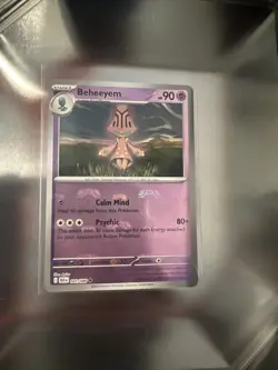 Beheeyem (Master Ball Pattern) 041/086 - SV: Black Bolt - NM - Pokemon - Image 1