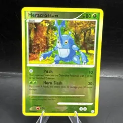 Heracross Diamond & Pearl Reverse Holo Rare 28/130 Pokemon TCG LP - Image 1