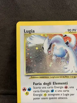 Lugia 9/111 Neo Genesis ITA Unlimited Holo Pokemon TCG PL - Image 2