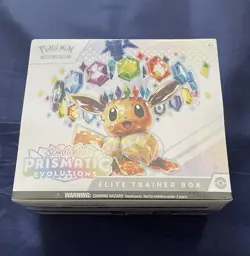 Pokemon TCG S&V Prismatic Evolutions Elite Trainer Box (ETB) - SEALED - In Hand - Image 3