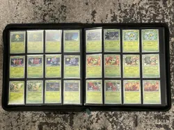 Pokemon Scarlet & Violet Twilight Masquerade Complete Master Set NM W/ Binder - Image 3