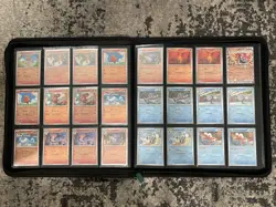 Pokemon Scarlet & Violet Twilight Masquerade Complete Master Set NM W/ Binder - Image 5