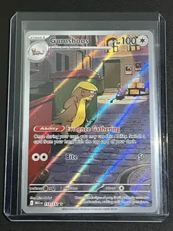 Pokemon TCG Gumshoos Illustration Rare #153/132 Mega Evolutions NM/M - Image 1