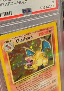 1999 Pokemon Game Charizard - Holo PSA 9 MINT 4/102 English WOTC Base Set - Image 3