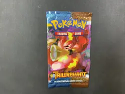 Pokemon EMPTY booster pack (HS Triumphant) - Image 1
