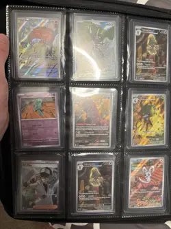 Pokemon TCG Lot Of 9 Black Bolt And White Flare Pokemon Rares - Image 1