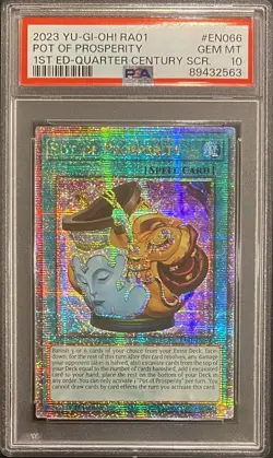 2023 PSA 10 YUGIOH 25TH QUARTER CENTURY STARLIGHT POT OF PROSPERITY 💫 - Image 1