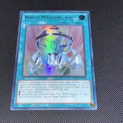 Yu-Gi-Oh TCG Bingo Machine, Go!!! Ultra Rare NM RA02-EN062 - Image 1