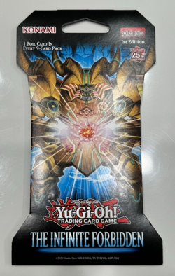 YuGiOh! The Infinite Forbidden Blister Pack - Sealed - Image 1