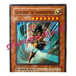 YU-GI-OH! GEARFRIED THE SWORDMASTER SD5-EN016 1ST EDITION - Image 2