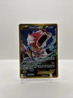 Pokemon TCG Gyarados EX 123/122 XY Breakpoint 2016 Secret Holo Rare Card - Image 1
