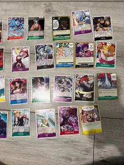 One Piece TCG OP11 + OP12 (320 Cards) & Dragon Ball Cards (5) - Common/Uncommon - Image 4