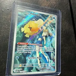 Misty's Psyduck 193/182 Pokemon TCG Sv10: Destined Rivals English NM Holo Card! - Image 3