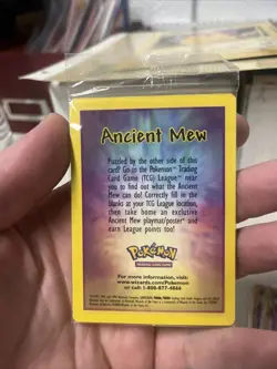SEALED Ancient Mew Pokemon Card! Pokemon The Movie 2000 - 1x Card - Image 1