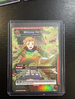 Black Clover Union Arena TCG Card Mimosa Vermillion English UE08BT/BCV-1-093 SR - Image 1