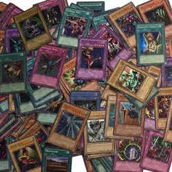Lot of 350 Yu-Gi-Oh TCG Cards 1996-2000s Holos 1st Editions Played Condition - Image 1