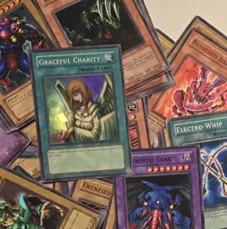 Lot of 350 Yu-Gi-Oh TCG Cards 1996-2000s Holos 1st Editions Played Condition - Image 3