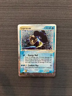 Lapras ex 99/109 EX Ruby & Sapphire Holo Rare Pokemon Card 2003. LP - Image 1