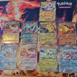 Paradox Rift Ex Double Rare Bundle 9 Cards In Total. 2 Duplicates. In Sleeves - Image 1