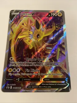 Jolteon V SWSH183 SWSH: Sword & Shield Promo Cards Holo - Image 1