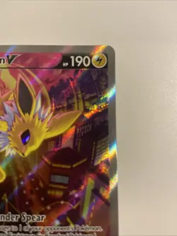 Jolteon V SWSH183 SWSH: Sword & Shield Promo Cards Holo - Image 4