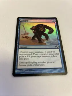 Pongify FOIL Planar Chaos NM Blue Uncommon MAGIC MTG CARD (Z) - Image 4