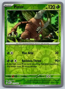 Pinsir - Reverse Holo - Scarlet & Violet 151 EN 127/165 Pokemon Card NM - Image 1