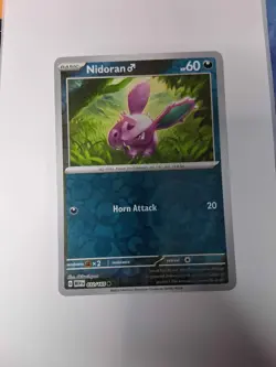 Nidoran Male Reverse Holo NM 032/165 Scarlet & Violet 151 Pokemon Card - Image 1