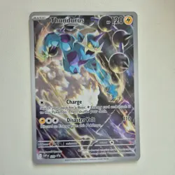 Thundurus SVP 209 Black Bolt Full Art Holo Black Star Promo Card NM - Image 1