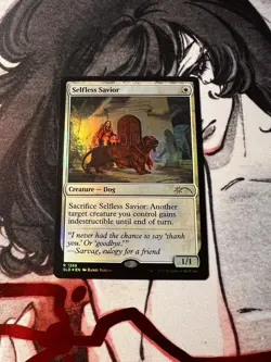 Selfless Savior Secret Lair Drop Foil NM MTG - Image 1