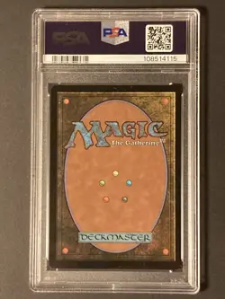 MAGIC: THE GATHERING TALES OF MIDDLE-EARTH SHOWCASE-FOIL #343 MOUNT DOOM PSA 9 - Image 2