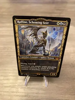 Magic the Gathering MTG Raffine Scheming Seer Showcase NM - Image 1
