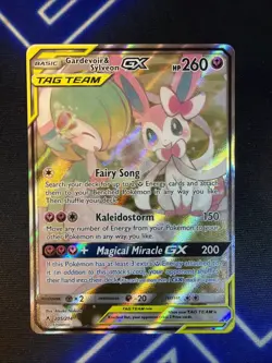 Pokemon TCG Gardevoir & Sylveon GX Tag Team 205 Unbroken Bonds Ultra Rare *READ* - Image 1