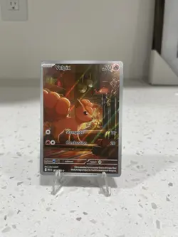 Pokemon Mega Evolution Vulpix IR 138/132 NM Pack Fresh English - In Hand - Image 1